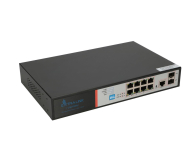Extralink Przełącznik zarządzalny Victor EX-2500G-10MPS 8x10/100/1000M TX z POE AT/AF EX.8222 - 454700 - zdjęcie 3